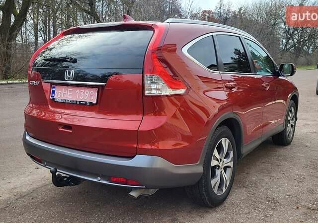 Червоний Хонда СРВ, об'ємом двигуна 2.2 л та пробігом 250 тис. км за 16999 $, фото 4 на Automoto.ua