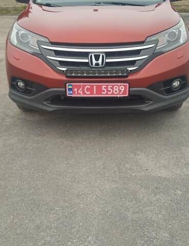 Красный Хонда СРВ, объемом двигателя 2.2 л и пробегом 209 тыс. км за 16950 $, фото 14 на Automoto.ua