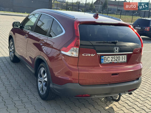 Красный Хонда СРВ, объемом двигателя 2.2 л и пробегом 275 тыс. км за 14700 $, фото 33 на Automoto.ua
