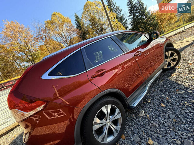 Красный Хонда СРВ, объемом двигателя 2.2 л и пробегом 293 тыс. км за 16599 $, фото 15 на Automoto.ua