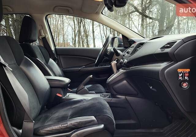 Червоний Хонда СРВ, об'ємом двигуна 2.2 л та пробігом 250 тис. км за 16999 $, фото 21 на Automoto.ua