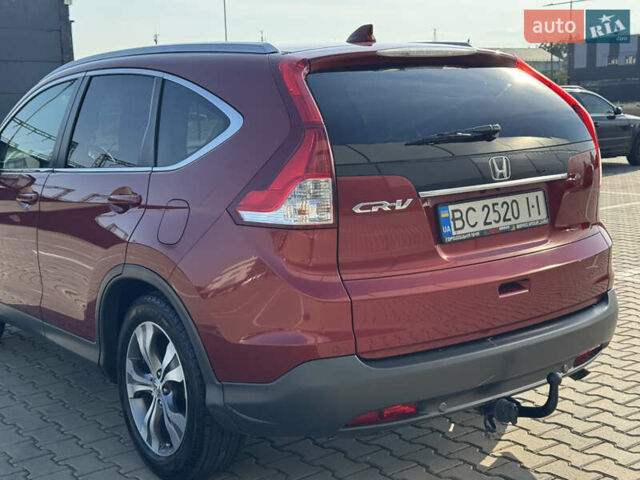 Красный Хонда СРВ, объемом двигателя 2.2 л и пробегом 275 тыс. км за 14700 $, фото 34 на Automoto.ua
