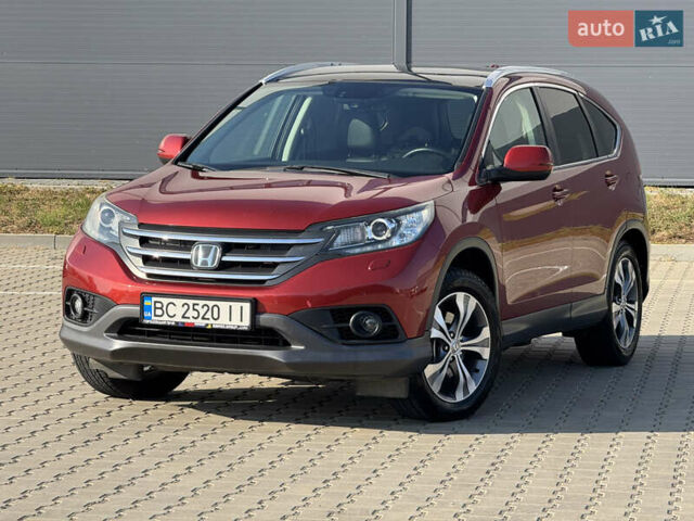 Красный Хонда СРВ, объемом двигателя 2.2 л и пробегом 275 тыс. км за 14700 $, фото 1 на Automoto.ua