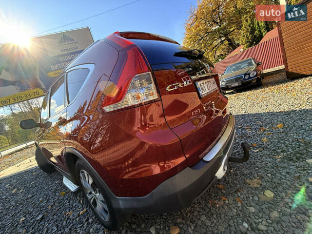 Красный Хонда СРВ, объемом двигателя 2.2 л и пробегом 293 тыс. км за 16599 $, фото 17 на Automoto.ua