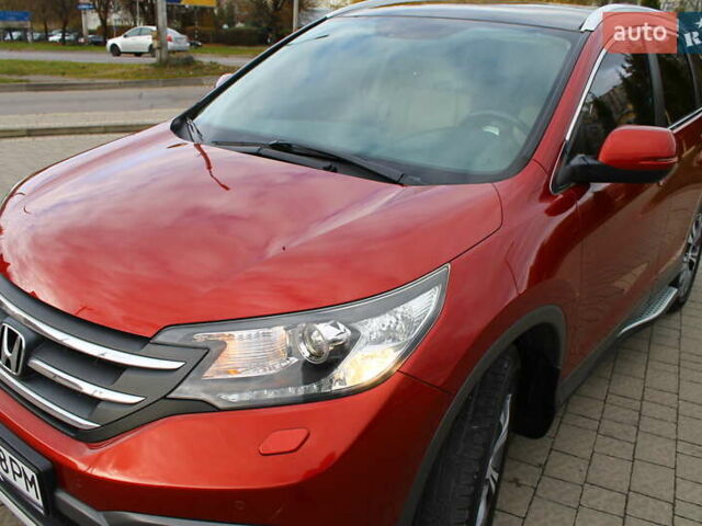 Красный Хонда СРВ, объемом двигателя 2.2 л и пробегом 183 тыс. км за 18200 $, фото 56 на Automoto.ua