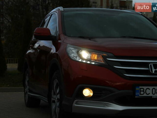 Красный Хонда СРВ, объемом двигателя 2.2 л и пробегом 183 тыс. км за 18200 $, фото 3 на Automoto.ua