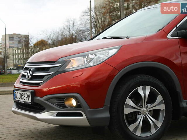 Красный Хонда СРВ, объемом двигателя 2.2 л и пробегом 183 тыс. км за 18200 $, фото 11 на Automoto.ua