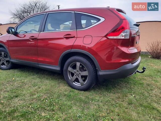 Красный Хонда СРВ, объемом двигателя 2.2 л и пробегом 206 тыс. км за 17650 $, фото 12 на Automoto.ua