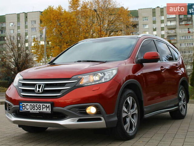 Красный Хонда СРВ, объемом двигателя 2.2 л и пробегом 183 тыс. км за 18200 $, фото 8 на Automoto.ua