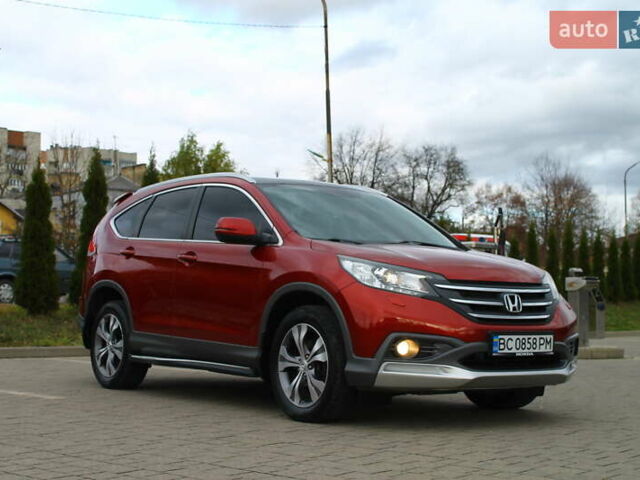 Красный Хонда СРВ, объемом двигателя 2.2 л и пробегом 183 тыс. км за 18200 $, фото 7 на Automoto.ua