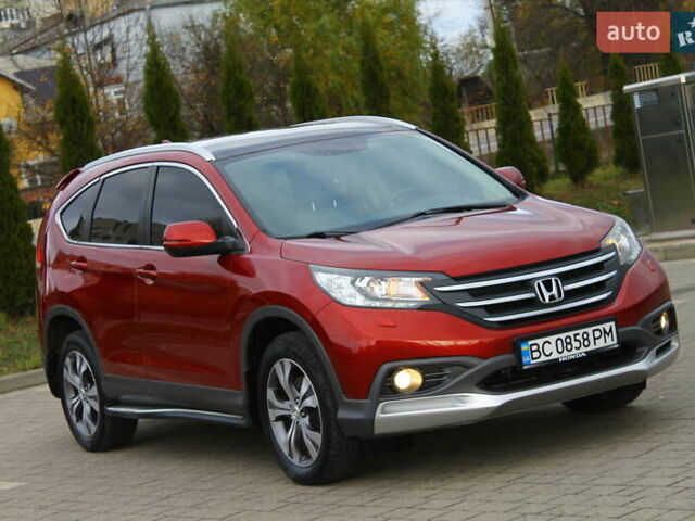 Красный Хонда СРВ, объемом двигателя 2.2 л и пробегом 183 тыс. км за 18200 $, фото 36 на Automoto.ua