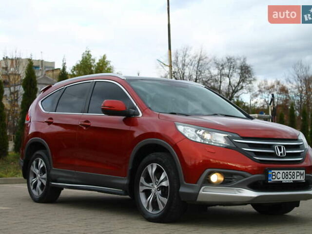 Красный Хонда СРВ, объемом двигателя 2.2 л и пробегом 183 тыс. км за 18200 $, фото 5 на Automoto.ua