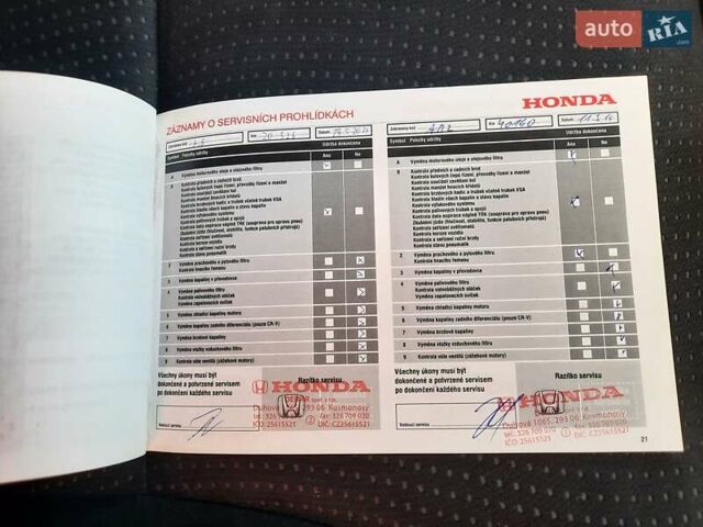 Красный Хонда СРВ, объемом двигателя 2.2 л и пробегом 206 тыс. км за 17650 $, фото 60 на Automoto.ua