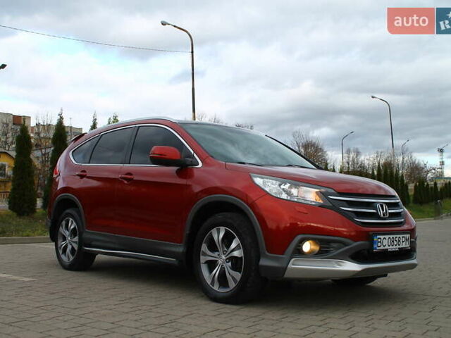 Красный Хонда СРВ, объемом двигателя 2.2 л и пробегом 183 тыс. км за 18200 $, фото 4 на Automoto.ua