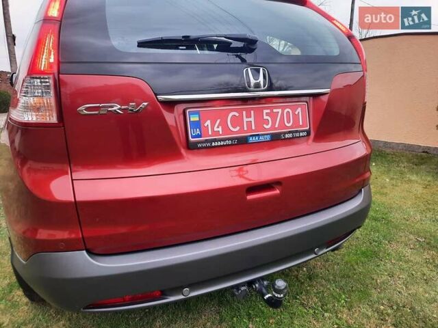 Красный Хонда СРВ, объемом двигателя 2.2 л и пробегом 206 тыс. км за 17650 $, фото 16 на Automoto.ua