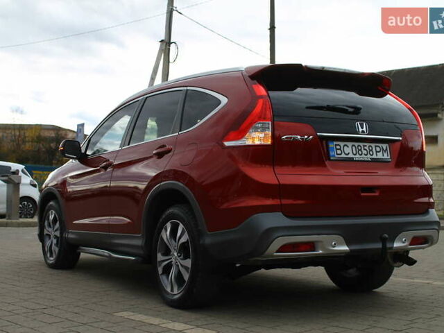 Красный Хонда СРВ, объемом двигателя 2.2 л и пробегом 183 тыс. км за 18200 $, фото 18 на Automoto.ua