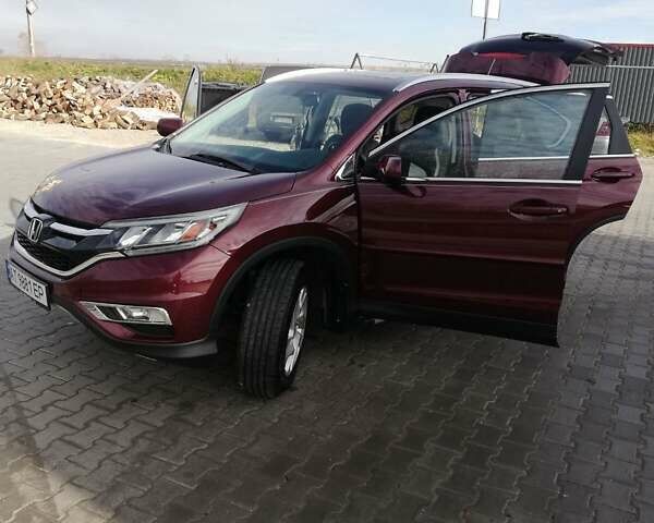 Червоний Хонда СРВ, об'ємом двигуна 2.36 л та пробігом 200 тис. км за 16300 $, фото 7 на Automoto.ua