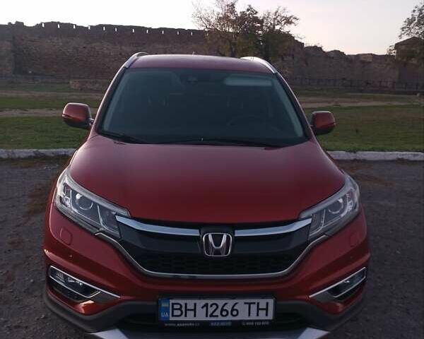 Красный Хонда СРВ, объемом двигателя 1.6 л и пробегом 198 тыс. км за 20500 $, фото 2 на Automoto.ua