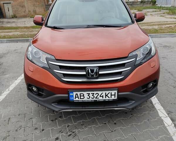 Червоний Хонда СРВ, об'ємом двигуна 2.2 л та пробігом 147 тис. км за 22000 $, фото 1 на Automoto.ua