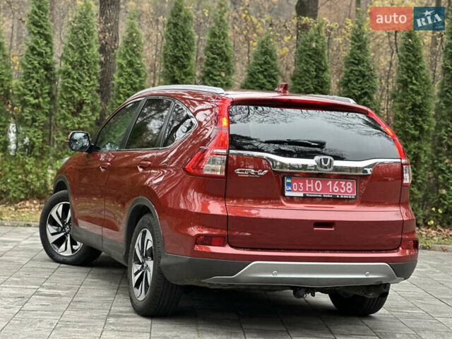 Красный Хонда СРВ, объемом двигателя 1.6 л и пробегом 238 тыс. км за 15500 $, фото 32 на Automoto.ua