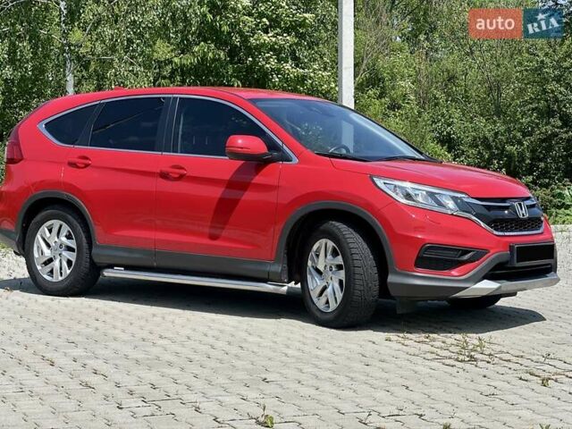 Красный Хонда СРВ, объемом двигателя 1.6 л и пробегом 185 тыс. км за 16700 $, фото 6 на Automoto.ua