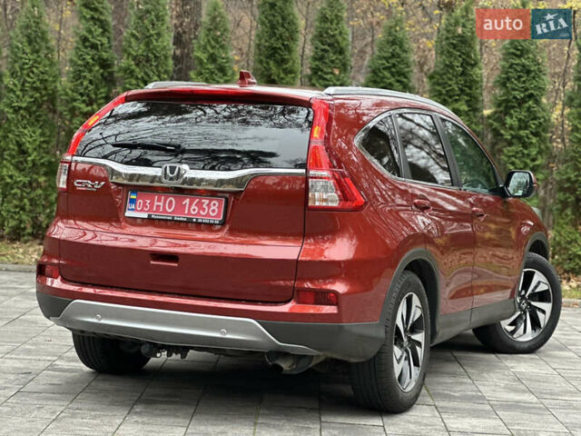 Красный Хонда СРВ, объемом двигателя 1.6 л и пробегом 238 тыс. км за 15500 $, фото 34 на Automoto.ua