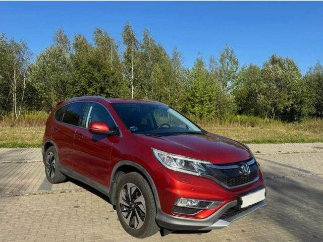 Красный Хонда СРВ, объемом двигателя 2 л и пробегом 180 тыс. км за 10200 $, фото 1 на Automoto.ua