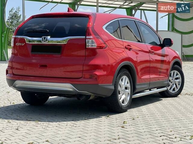 Красный Хонда СРВ, объемом двигателя 1.6 л и пробегом 185 тыс. км за 16700 $, фото 7 на Automoto.ua