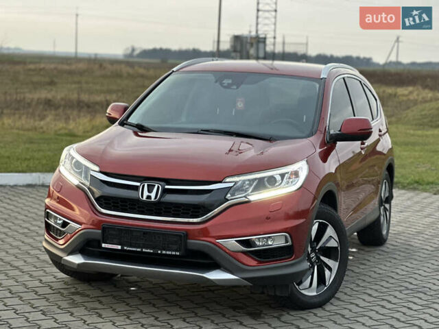 Червоний Хонда СРВ, об'ємом двигуна 1.6 л та пробігом 241 тис. км за 14950 $, фото 10 на Automoto.ua