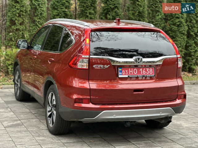 Красный Хонда СРВ, объемом двигателя 1.6 л и пробегом 238 тыс. км за 15500 $, фото 11 на Automoto.ua