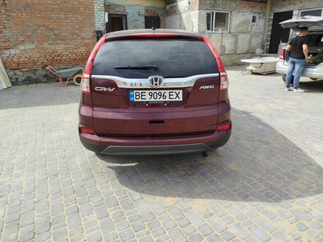 Красный Хонда СРВ, объемом двигателя 2.4 л и пробегом 140 тыс. км за 15500 $, фото 3 на Automoto.ua