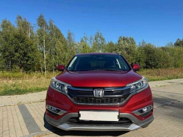 Красный Хонда СРВ, объемом двигателя 2 л и пробегом 180 тыс. км за 10200 $, фото 2 на Automoto.ua