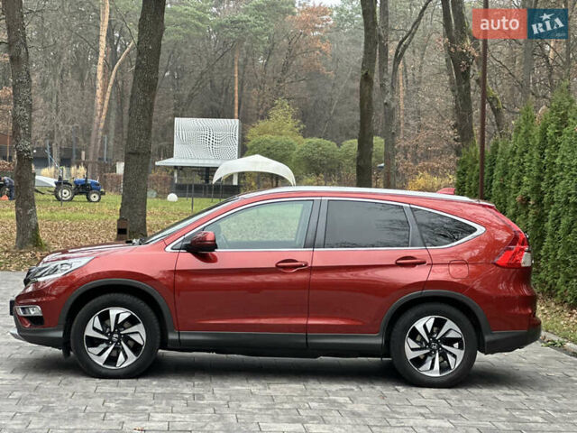 Красный Хонда СРВ, объемом двигателя 1.6 л и пробегом 238 тыс. км за 15500 $, фото 9 на Automoto.ua