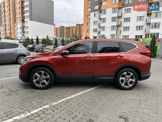 Червоний Хонда СРВ, об'ємом двигуна 1.5 л та пробігом 103 тис. км за 16900 $, фото 11 на Automoto.ua