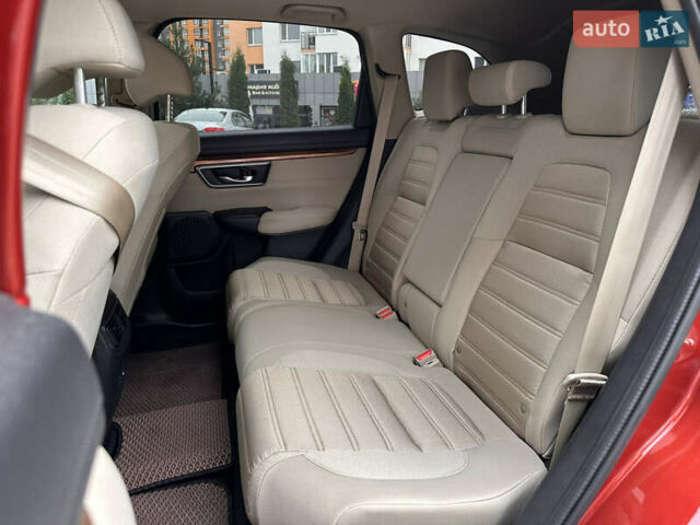 Червоний Хонда СРВ, об'ємом двигуна 1.5 л та пробігом 103 тис. км за 16900 $, фото 35 на Automoto.ua