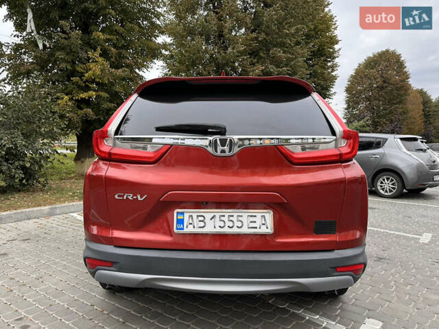 Червоний Хонда СРВ, об'ємом двигуна 1.5 л та пробігом 103 тис. км за 16900 $, фото 8 на Automoto.ua