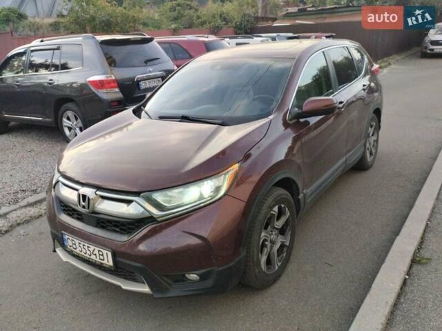 Красный Хонда СРВ, объемом двигателя 1.5 л и пробегом 165 тыс. км за 15500 $, фото 5 на Automoto.ua