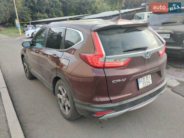 Красный Хонда СРВ, объемом двигателя 1.5 л и пробегом 165 тыс. км за 15500 $, фото 4 на Automoto.ua