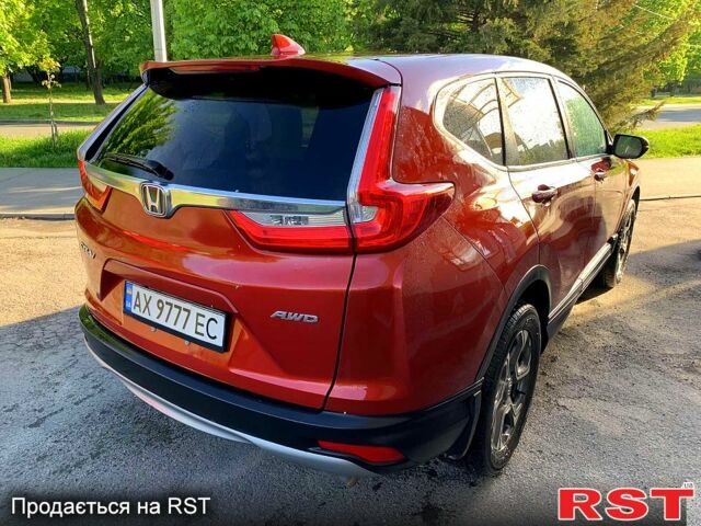 Красный Хонда СРВ, объемом двигателя 1.5 л и пробегом 29 тыс. км за 20000 $, фото 1 на Automoto.ua