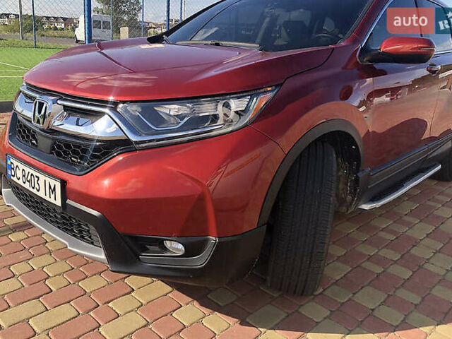 Красный Хонда СРВ, объемом двигателя 1.5 л и пробегом 117 тыс. км за 18100 $, фото 1 на Automoto.ua