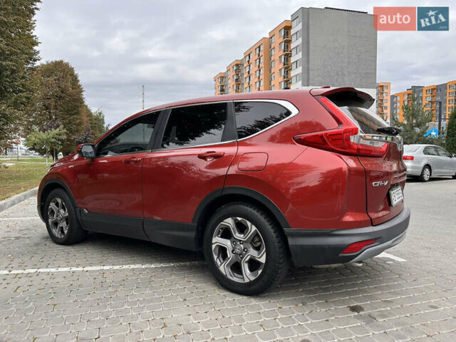 Червоний Хонда СРВ, об'ємом двигуна 1.5 л та пробігом 103 тис. км за 16900 $, фото 10 на Automoto.ua