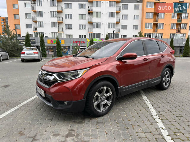 Червоний Хонда СРВ, об'ємом двигуна 1.5 л та пробігом 103 тис. км за 16900 $, фото 12 на Automoto.ua