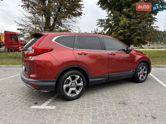 Червоний Хонда СРВ, об'ємом двигуна 1.5 л та пробігом 103 тис. км за 16900 $, фото 5 на Automoto.ua