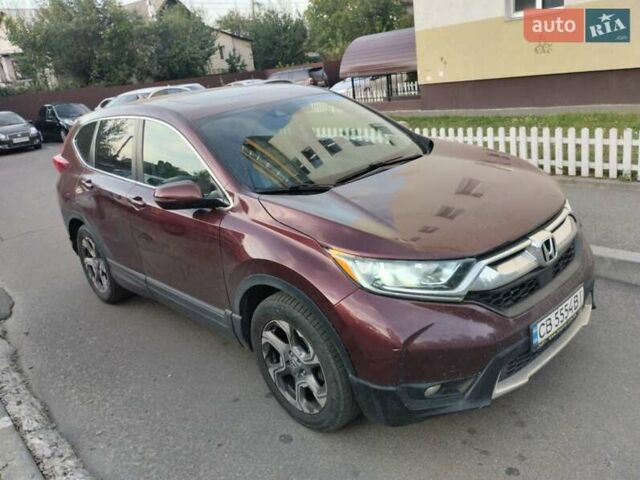 Красный Хонда СРВ, объемом двигателя 1.5 л и пробегом 165 тыс. км за 15500 $, фото 6 на Automoto.ua