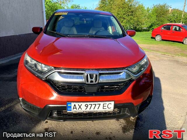 Красный Хонда СРВ, объемом двигателя 1.5 л и пробегом 29 тыс. км за 20000 $, фото 3 на Automoto.ua