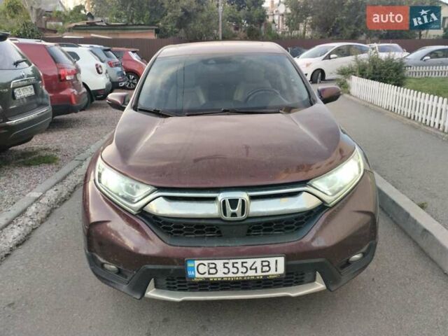 Красный Хонда СРВ, объемом двигателя 1.5 л и пробегом 165 тыс. км за 15500 $, фото 10 на Automoto.ua