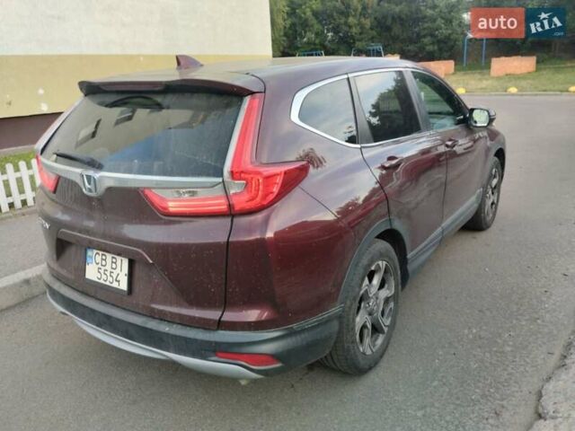 Красный Хонда СРВ, объемом двигателя 1.5 л и пробегом 165 тыс. км за 15500 $, фото 8 на Automoto.ua