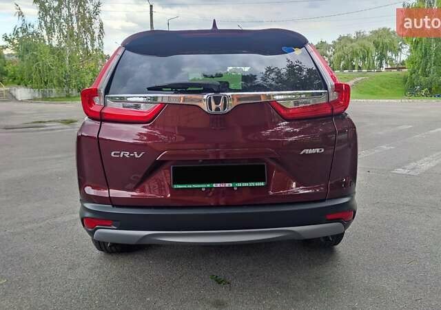 Красный Хонда СРВ, объемом двигателя 1.5 л и пробегом 48 тыс. км за 20400 $, фото 7 на Automoto.ua