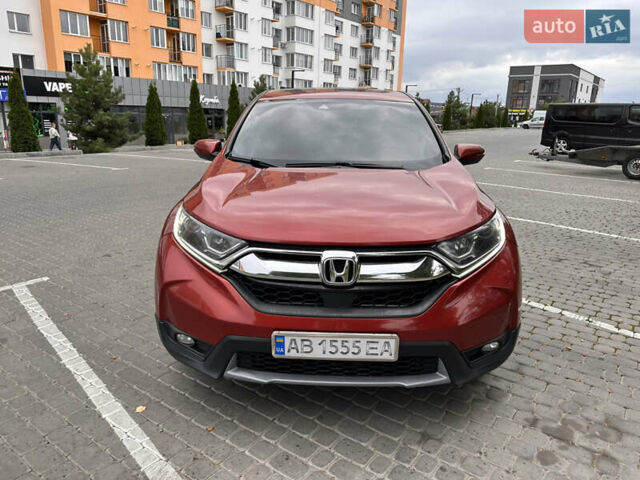 Червоний Хонда СРВ, об'ємом двигуна 1.5 л та пробігом 103 тис. км за 16900 $, фото 1 на Automoto.ua