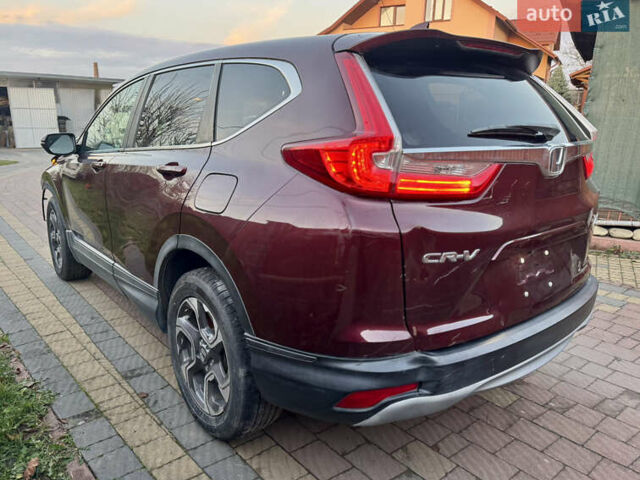 Красный Хонда СРВ, объемом двигателя 1.5 л и пробегом 230 тыс. км за 8800 $, фото 1 на Automoto.ua